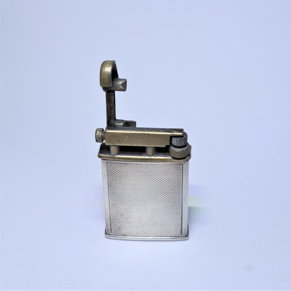 Parker Lighter, Silver Sleeve, Working Condition, Silversmith Workshop Piece,