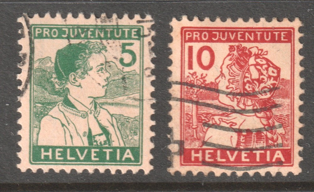 SWITZERLAND 1915 APPENZELL & LUCERNE