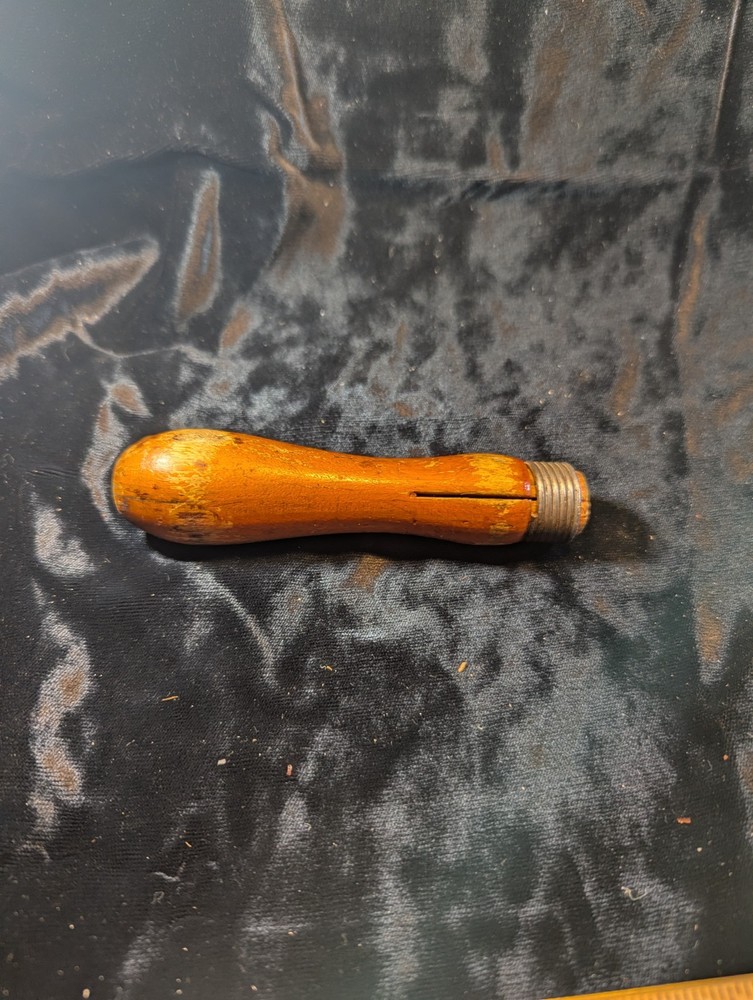 Vintage Disston ? Wood-Metal File Handle
