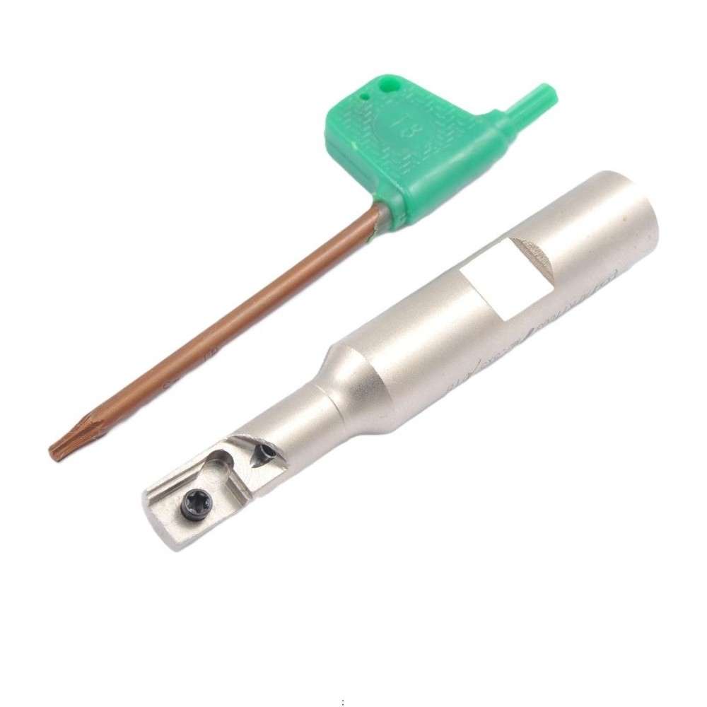 3/8" SQUARE SHOULDER COOLANT-THRU INDEXABLE END MILL (5822-1601)