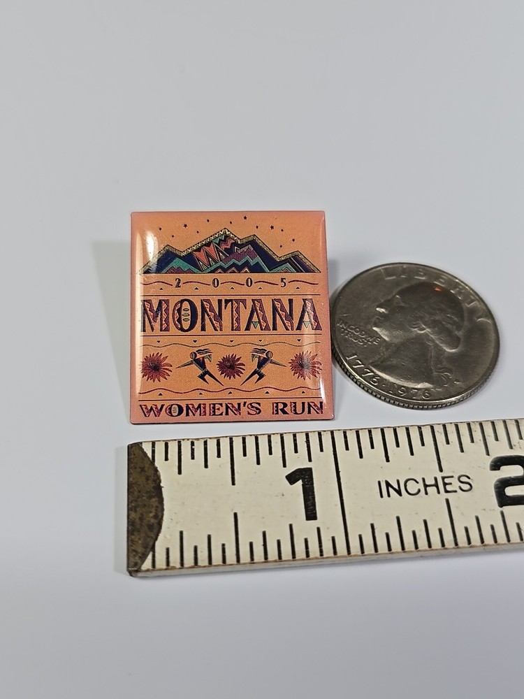 Montana Women's Run 2005 Lapel Pin