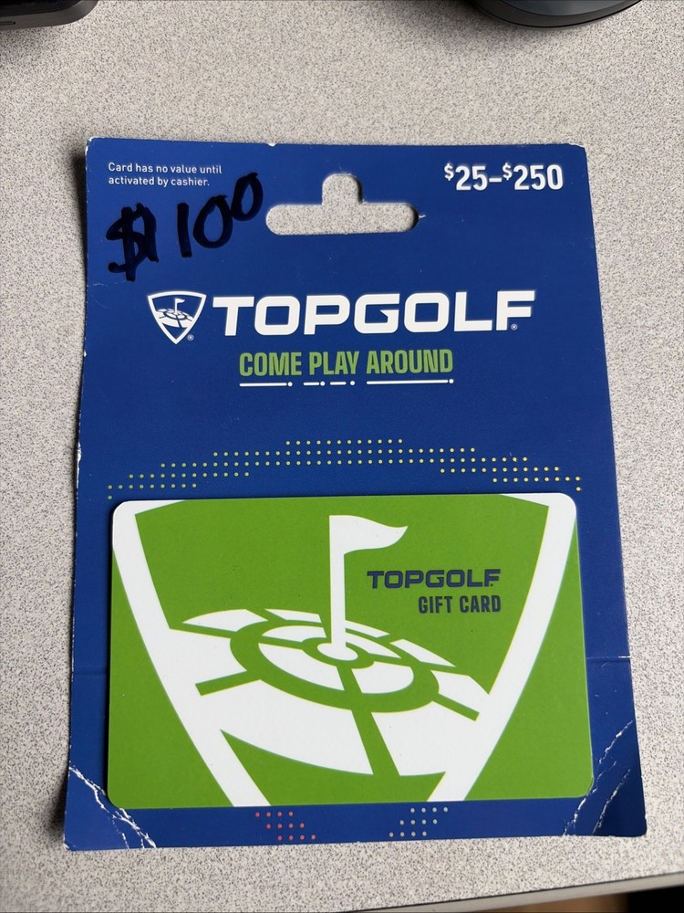 Topgolf Gift Card $100 US Version