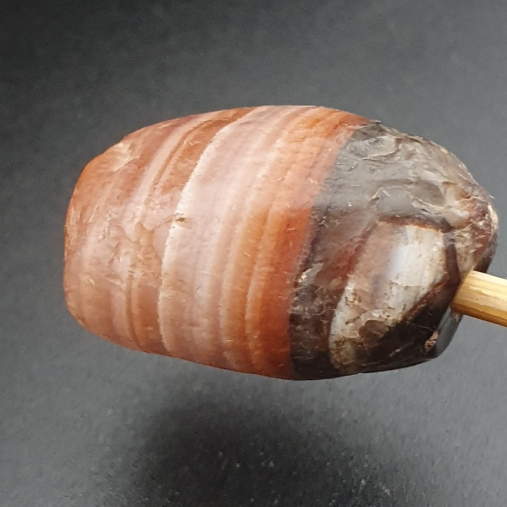 Ancient Reddish Brown Suleimani Agate Spiritual Amulet