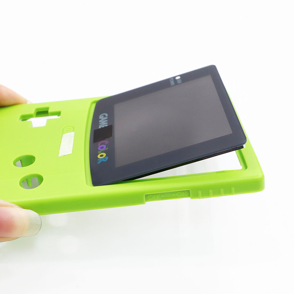 V5 Laminated OSD Menu Retro Pixel IPS LCD Screen Backlight For GBC With w/ Case