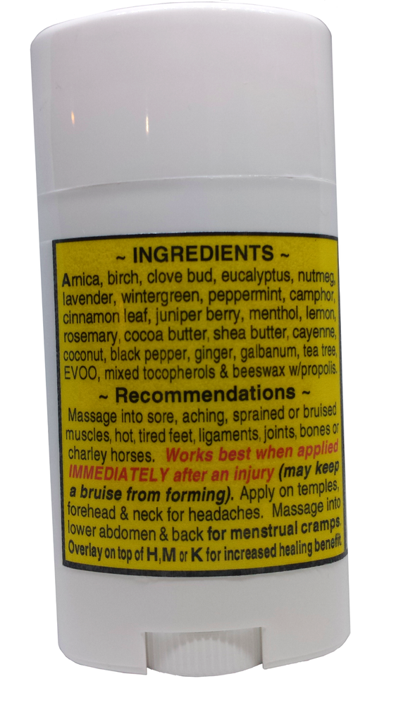 Magic Stuff A 2.5 oz Pain Balm