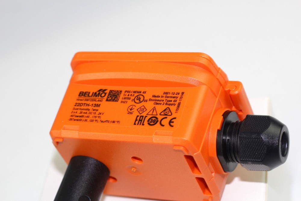 BELIMO 22DTH-13M Duct sensor Humidity/Temperature Active sensor 4...20 mA