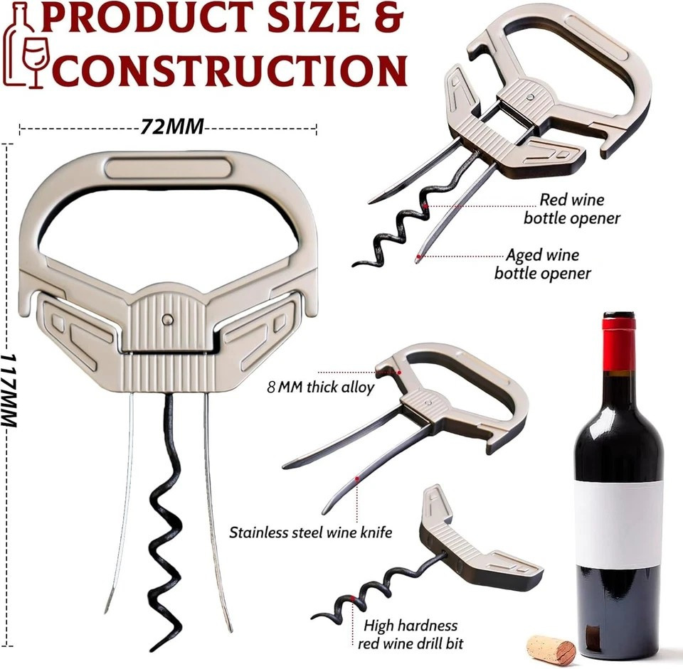ahso wine bottle opener corkscrew