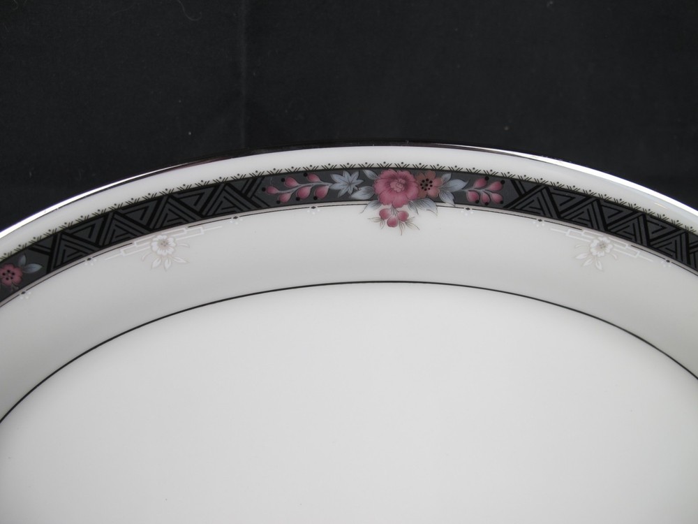 Noritake Etienne 12" Oval Serving Platter