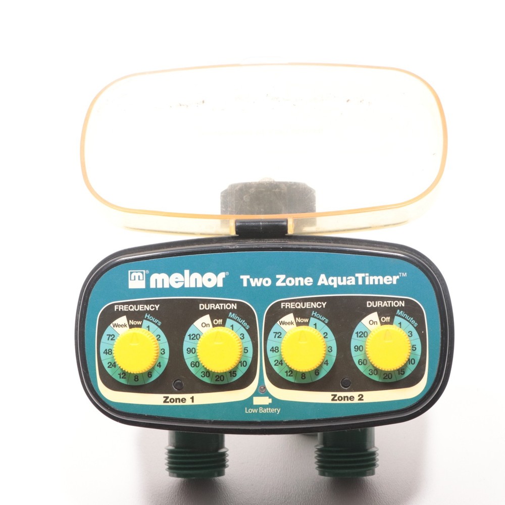 Melnor Two Zone Aqua Timer Automatic Yard Water Timer Model 3100V
