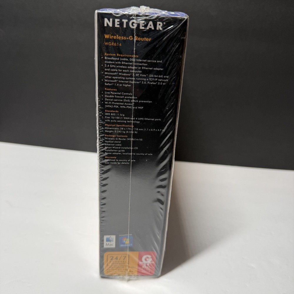 Netgear Wireless-G Router WGR614 54Mbps