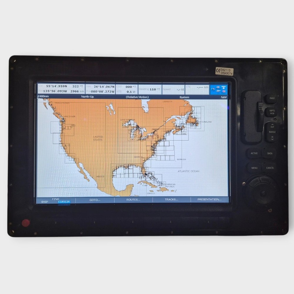 Raymarine C120W Widescreen Multifunction Display E62113 ~CORE ONLY~ Fully Tested