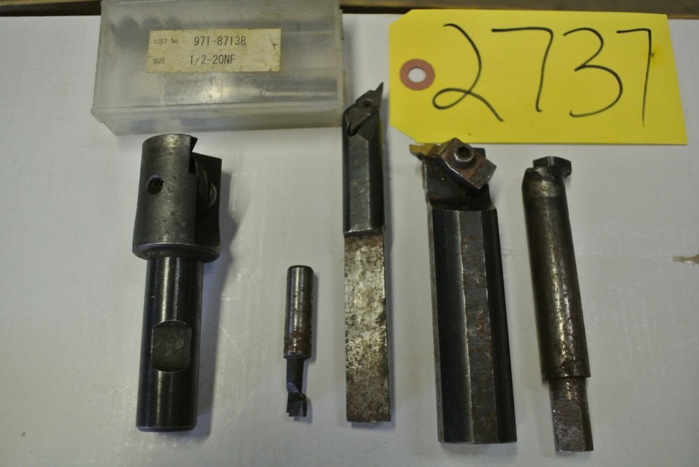 9 pcs Boring Bar 1/2-20 Threading Tool Kennametal B3108 Inserted Carbide Tooling