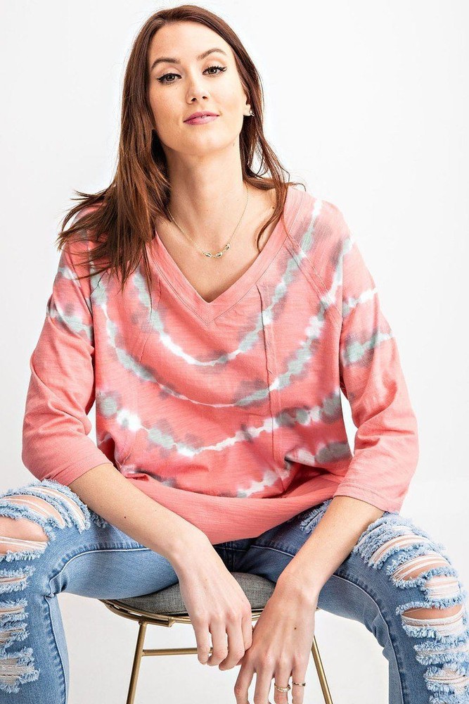 Sleeves Special Washed Boxy Cotton Slub Top