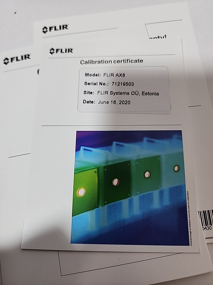 FLIR AX8, Thermal Monitoring Camera