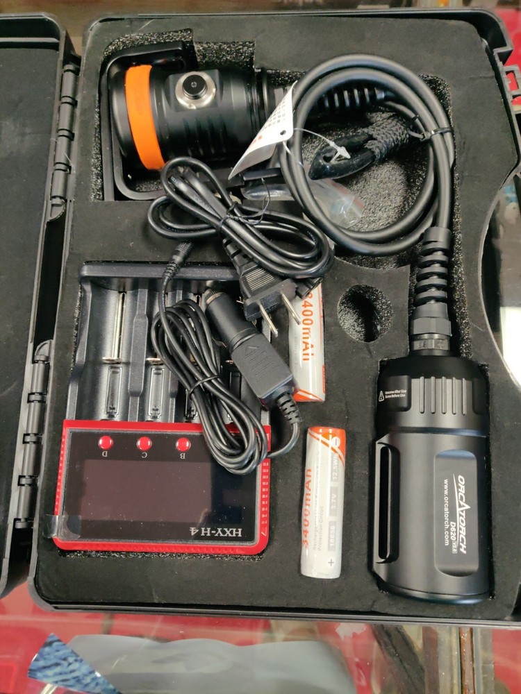 OrcaTorch D620 V2.0 2700 Lumens Canister Light