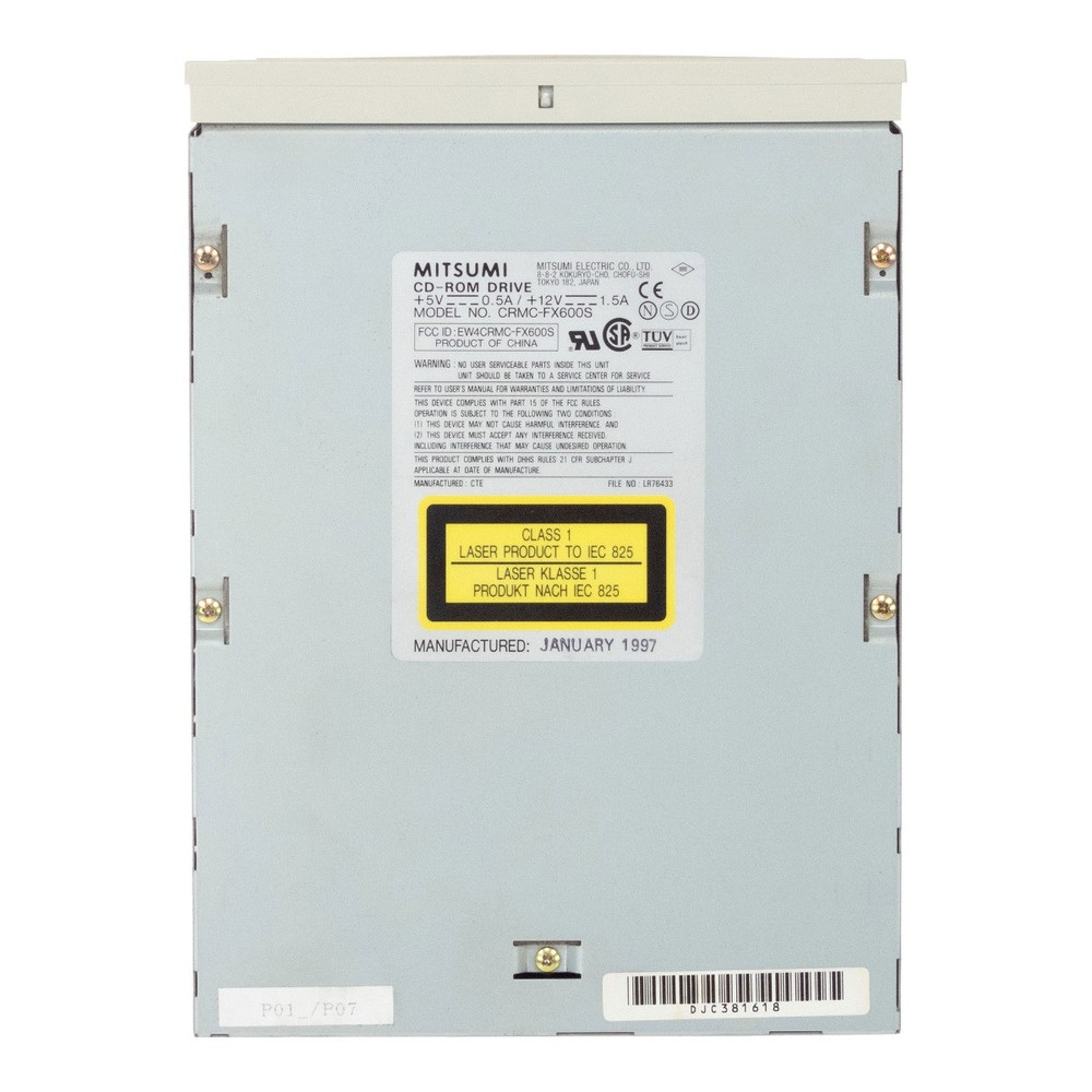 Mitsumi Crmc-Fx600S Cd-Rom Drive Ide 5.25''
