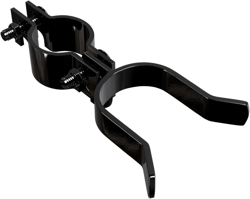 Durable 1-5/8" Chain Link Gate Latch - Black Powder Coated Security Solution