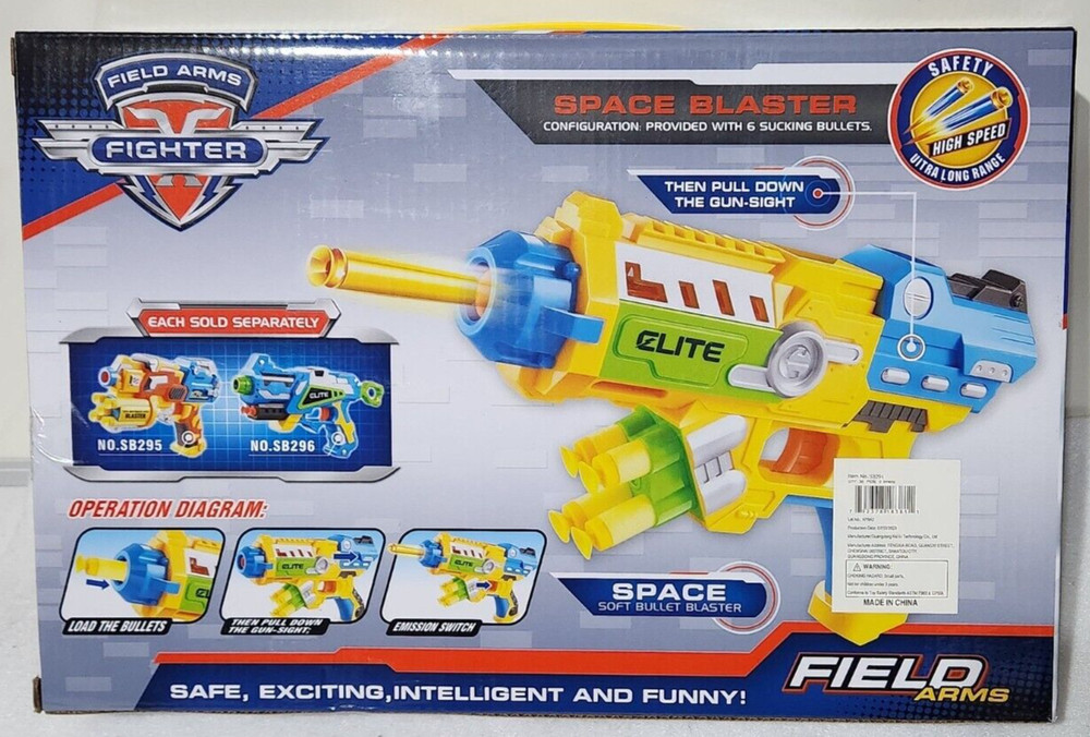 Field Arms Fighter SOFT BULLET GUN BLASTER SHARP SHOOTER New