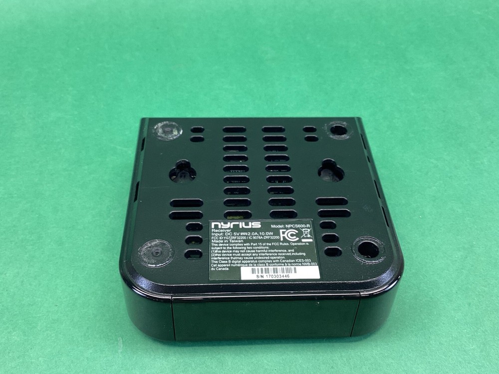 Nyrius NPCS600-R, NPCS-600-T Transmitter and Receiver