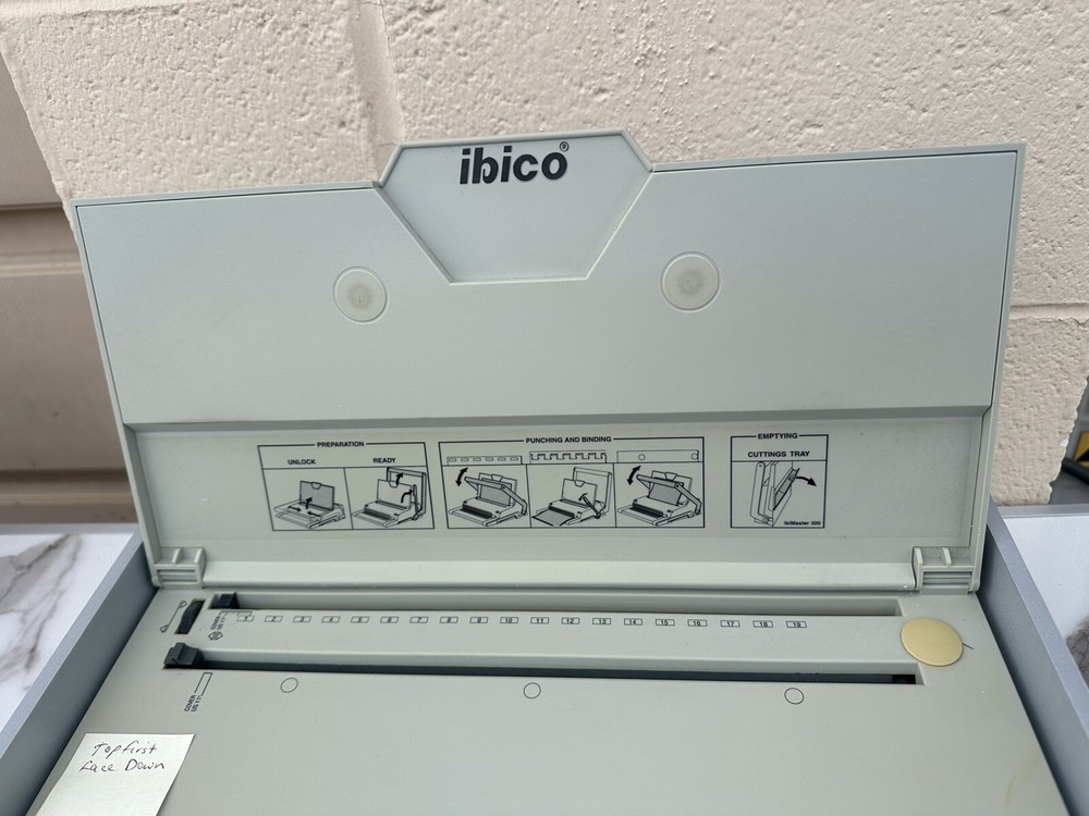 ibico ibimaster 300 binding machine