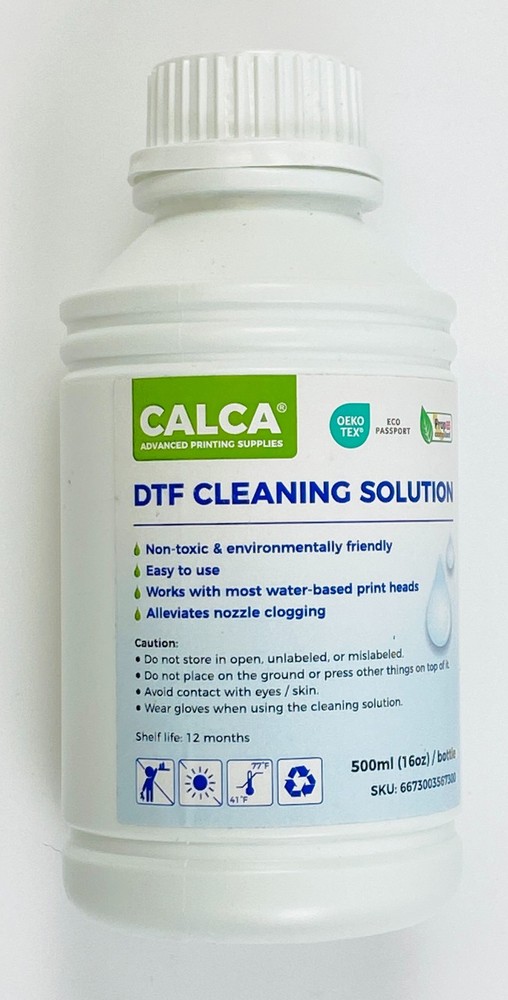 CALCA DTF Cleaning Solution for Water-Based Epson Printheads 16 oz