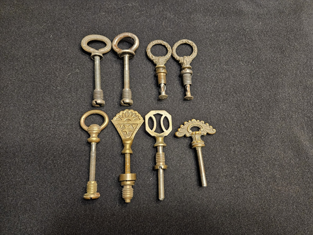 ANTIQUE CHEVAL MIRROR MOUNTING HINGES