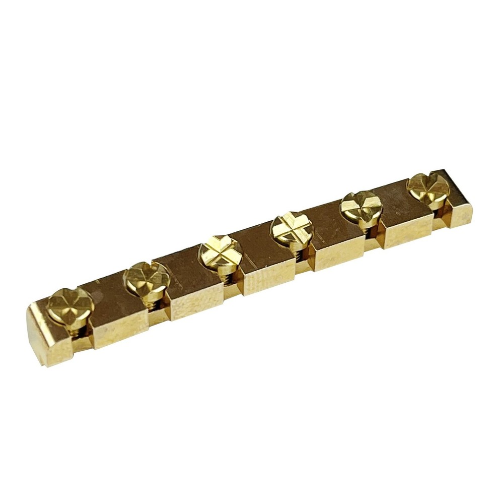 Kaynes 42mm Height Adjustable Brass Guitar Nut Replacement for Telecaster Tel...