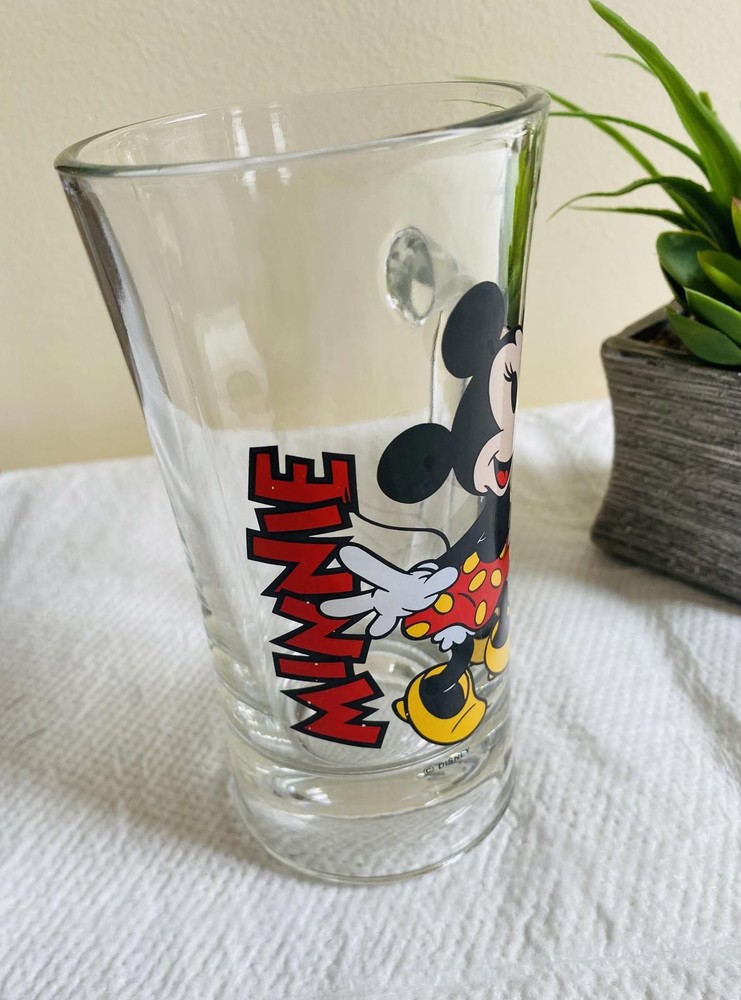 Minnie Mouse Glass Mug with Handle