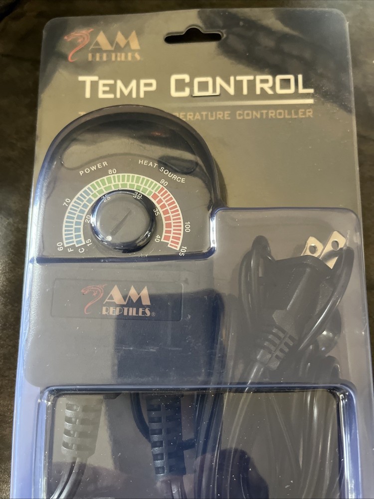 Reptile Terrarium Temperature Controller 1000W - External Probe Open Box
