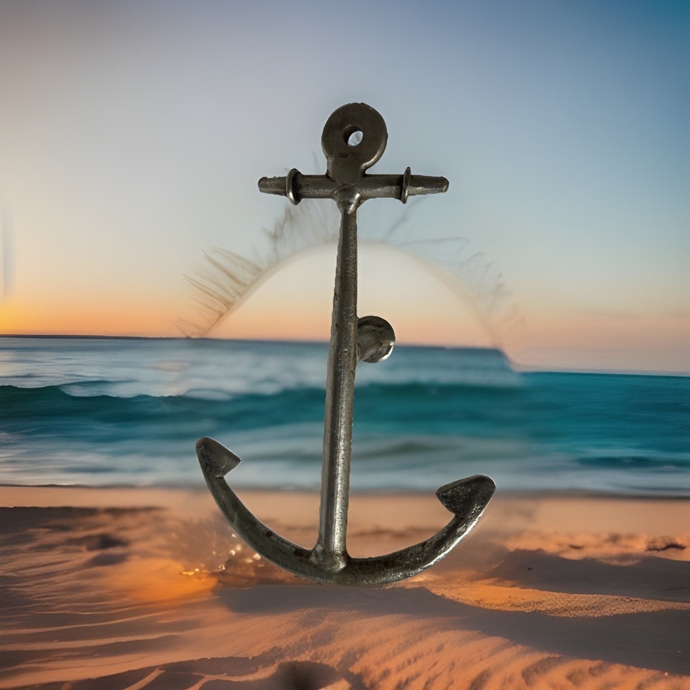 Anchor Metal Navy Display Honor B1