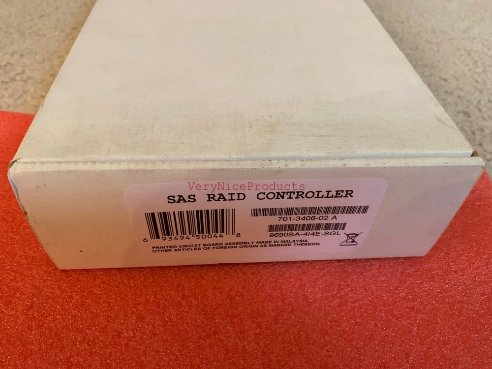 3ware 9690SA-4I4E-SGL 8 Port SAS/SATA RAID Controller 9690SA-4I4E Low-Profile