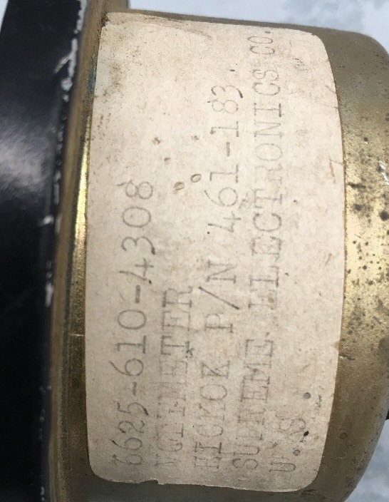 Vintage Hickok Electrical D.C. Volt Meter Model 46-R