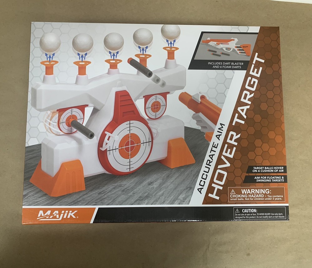 Artkills Aircraft Launcher Complete Majik Hover Target Missing 1Dart 1 Foamball