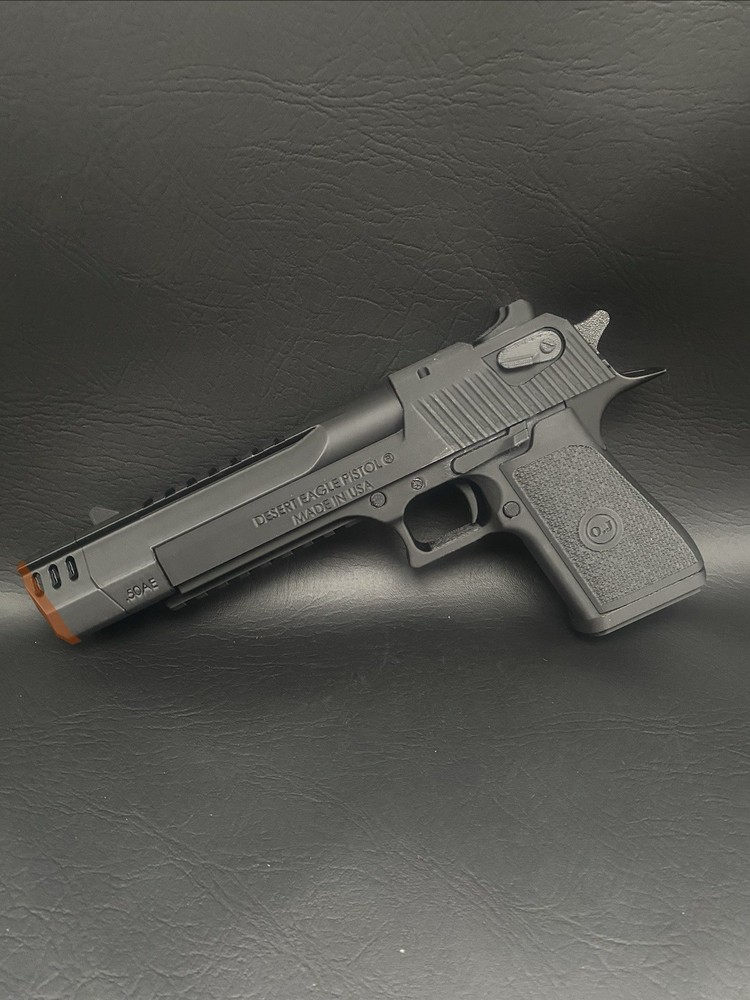 Desert Eagle .50 EXTENDED BARREL Prop/Display 1:1 Scale 3d Printed
