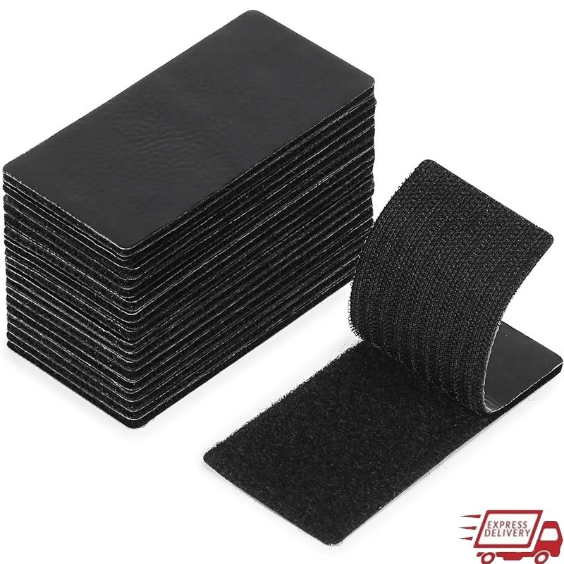 Heavy Duty Hook & Loop Tape 20 Pcs Strong Adhesive Strips DIY Projects New
