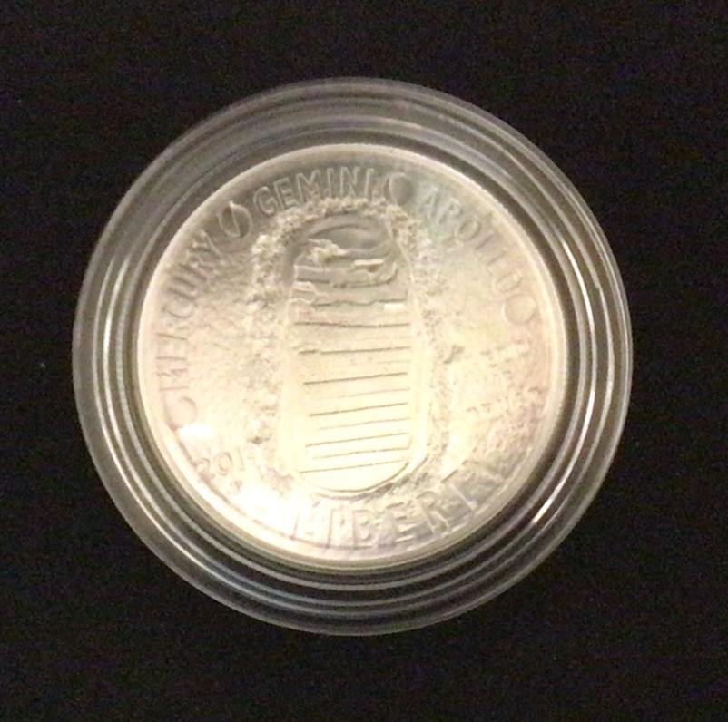 2019 Apollo 11 50th Anniversary Commemorative UNC Silver Dollar Box/COA!