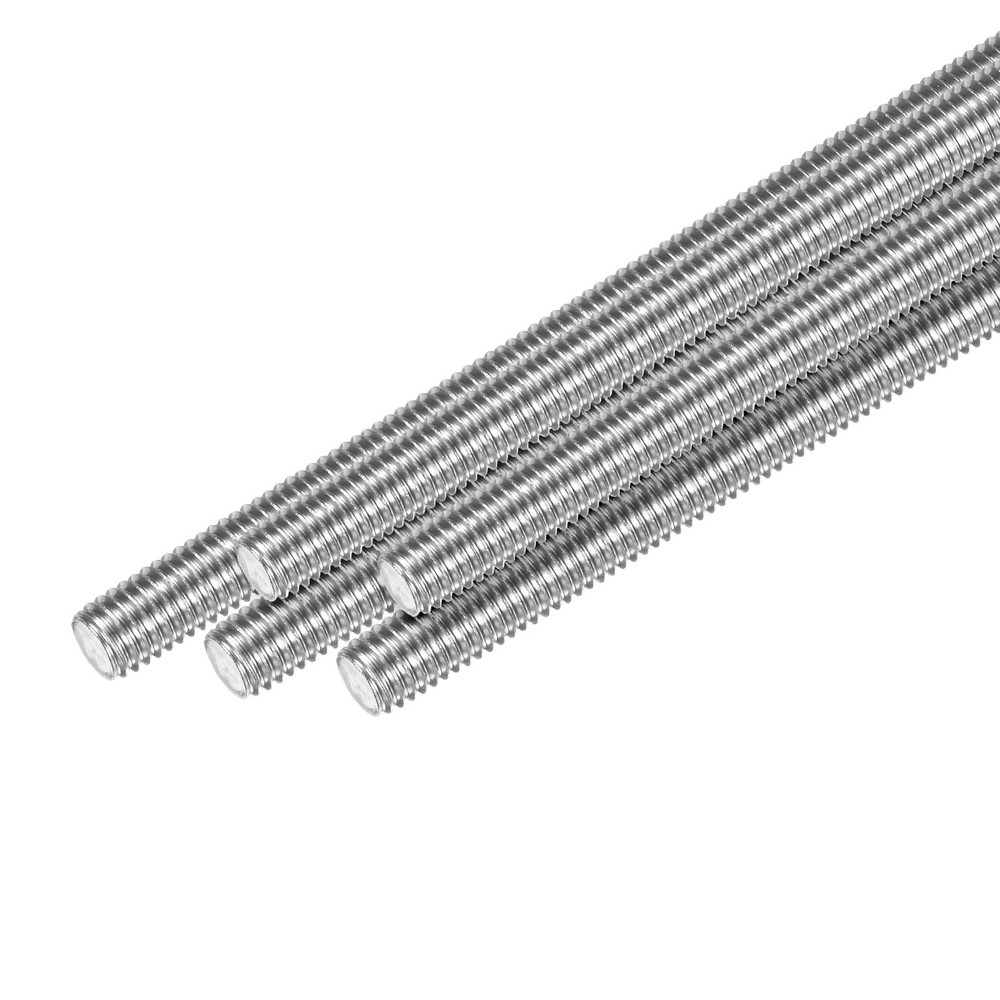 20-Pack Fully Threaded Rod, M5x85mm Stainless Steel Right Hand Thread Bar Studs