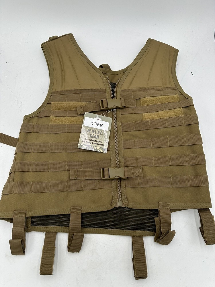 Rothco Molle Modular Vest Coyote Brown Adjustable