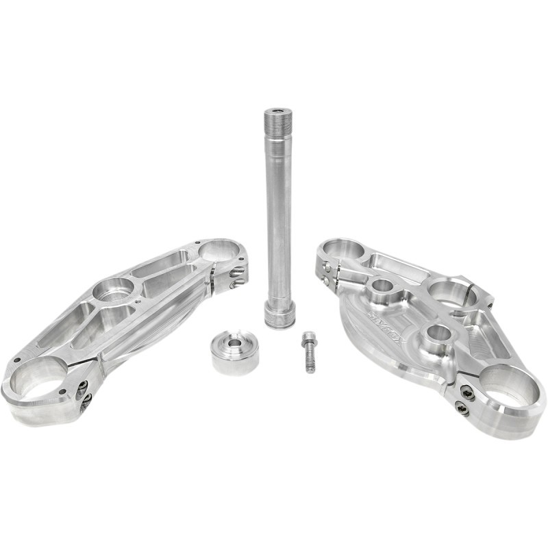 SLYFOX 49 mm FLH Triple Tree Set - Chrome - SF13TK1