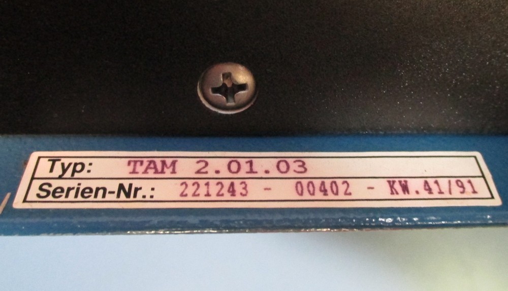 Indramat Trans 01 Keypad for Servo System Controller No Keys