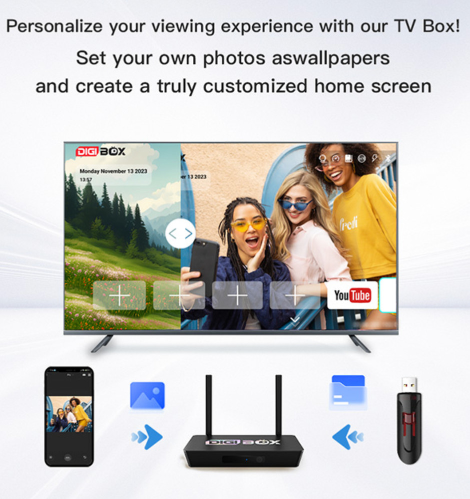 DIGIBox D3 Plus CAT VOD TV Box
