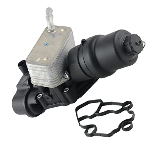 Engine Oil Cooler Oil Filter Housing Assembly Replacement for 2006-2008 Audi