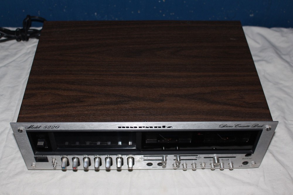 MARANTZ 5220 STEREO CASSETTE DECK - AS IS