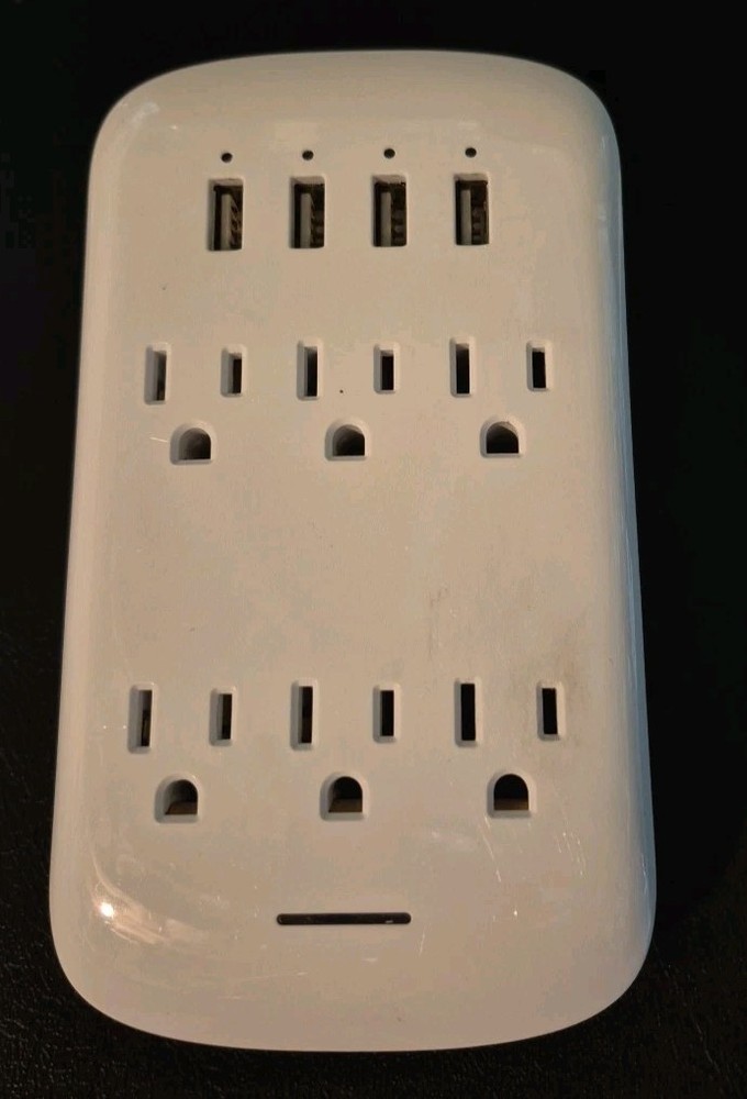 Litesun, Six Outlet With Surge Protector, Model: LA-9A-11