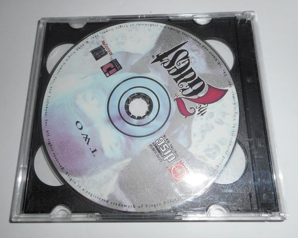 The 7th Guest Two Disc CD 1992 Virgin Games