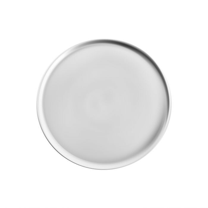 Thunder Group Coupe-Style Aluminum Pizza Tray, 10 Inch