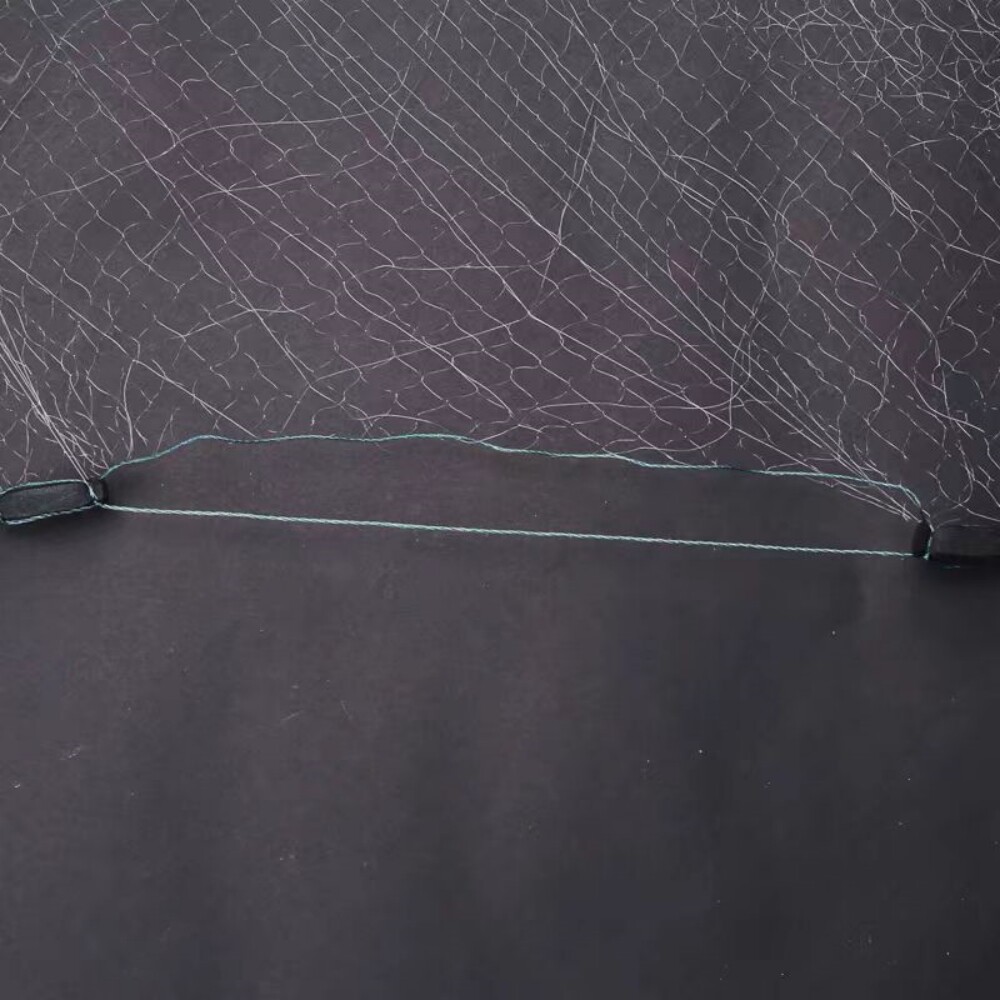 100 ft 3 Layer Length White Single Layer Fish Gill Sink Net Angling Tackle