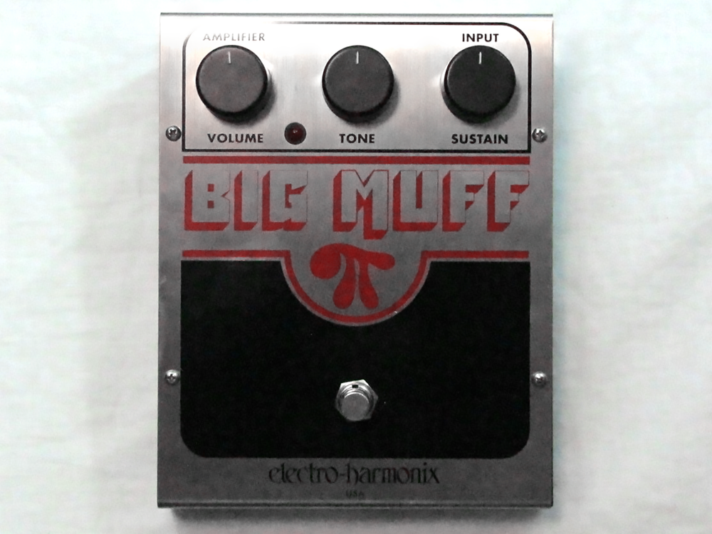 Used Electro-Harmonix EHX Big Muff Pi Distortion Sustainer Effects Pedal