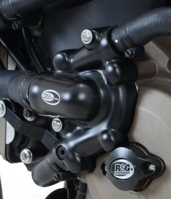 R&G Engine Case Covers Black Ducati Diavel 2011 - 2018