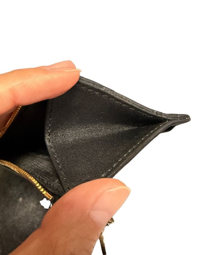 DIOR Card Case Fragment Case Lambskin